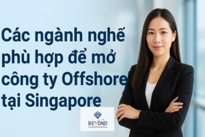 TOP các ngành nghề phù hợp để mở công ty Offshore tại Singapore