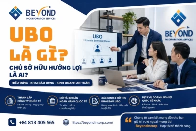 UBO là gì? Chủ sở hữu hưởng lợi là ai? Toàn bộ quy định cần biết khi mở công ty quốc tế