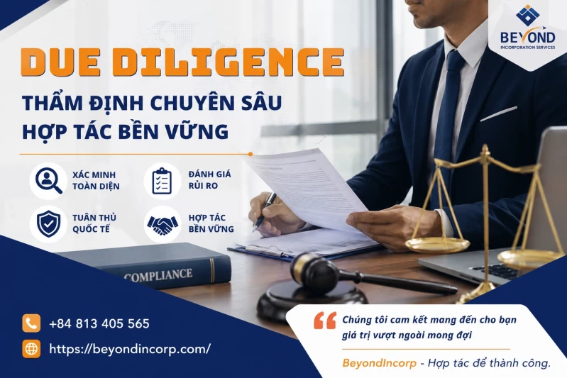 Due Diligence là gì Quy trình thẩm định khách hàng quốc tế từ A-Z khi mở công ty Offshore